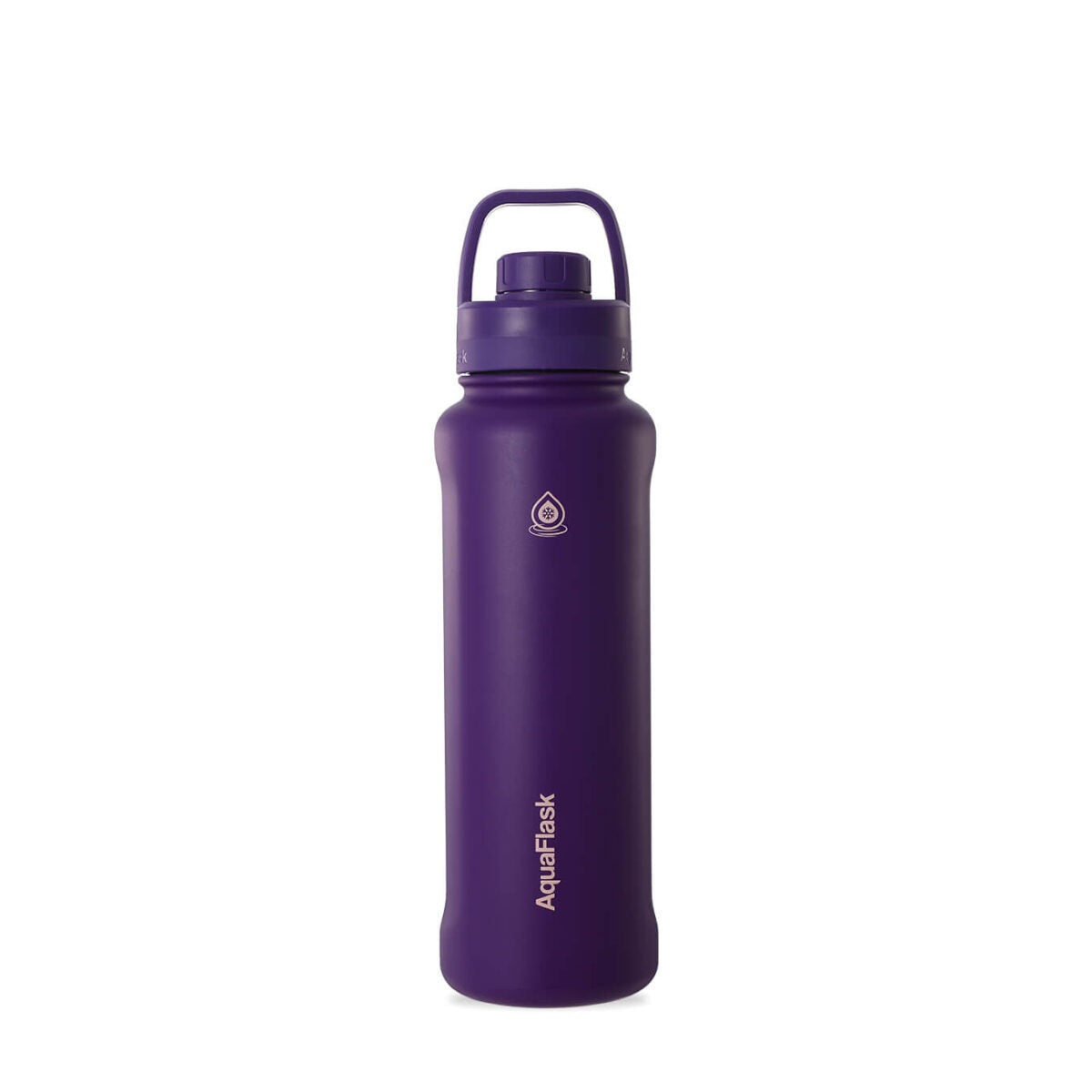 AquaFlask 40oz stainless steel water bottle with sports lid in AMETHYST
