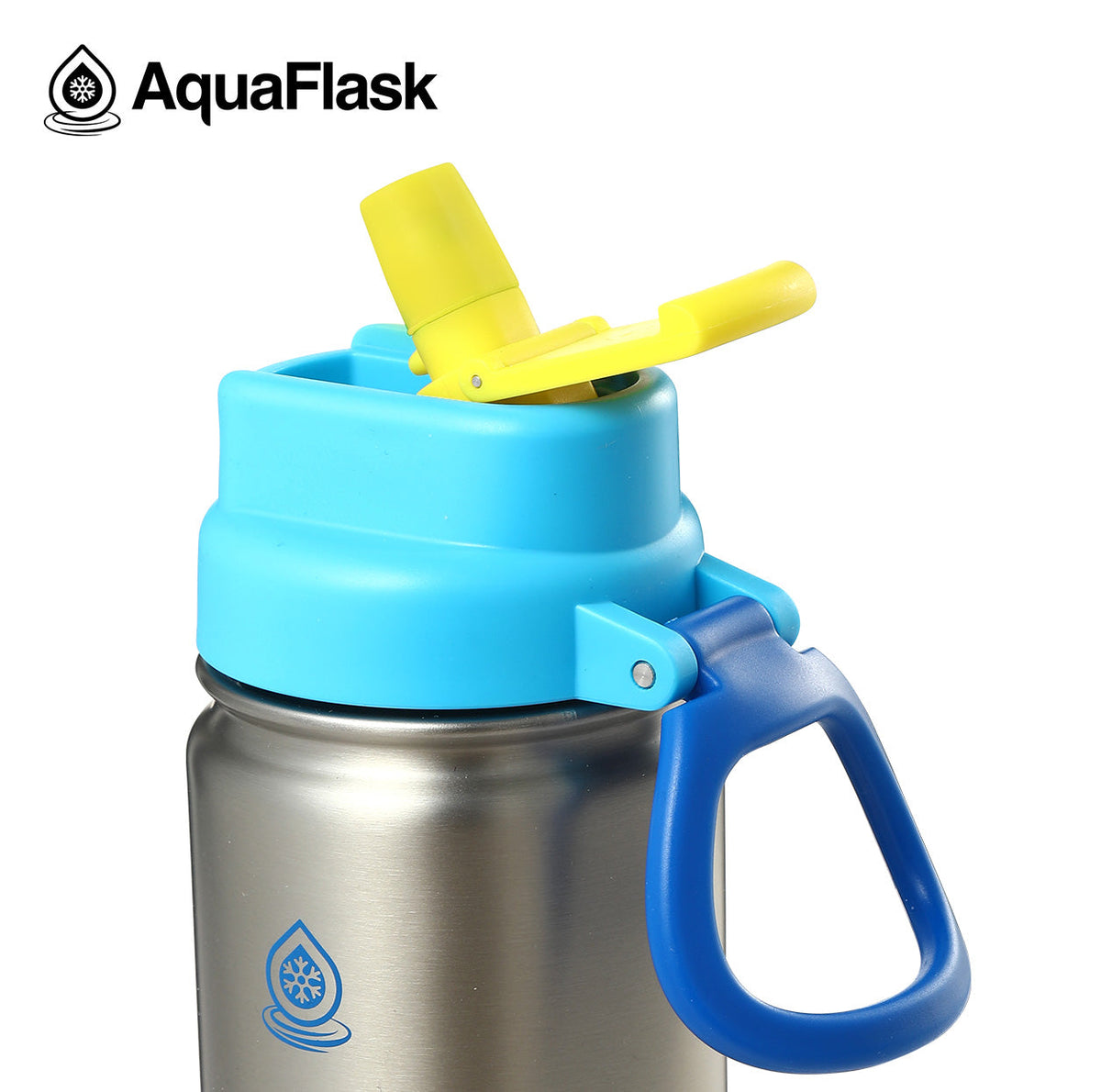 AquaFlask Kids FlipSip 14oz water bottle, alternate view