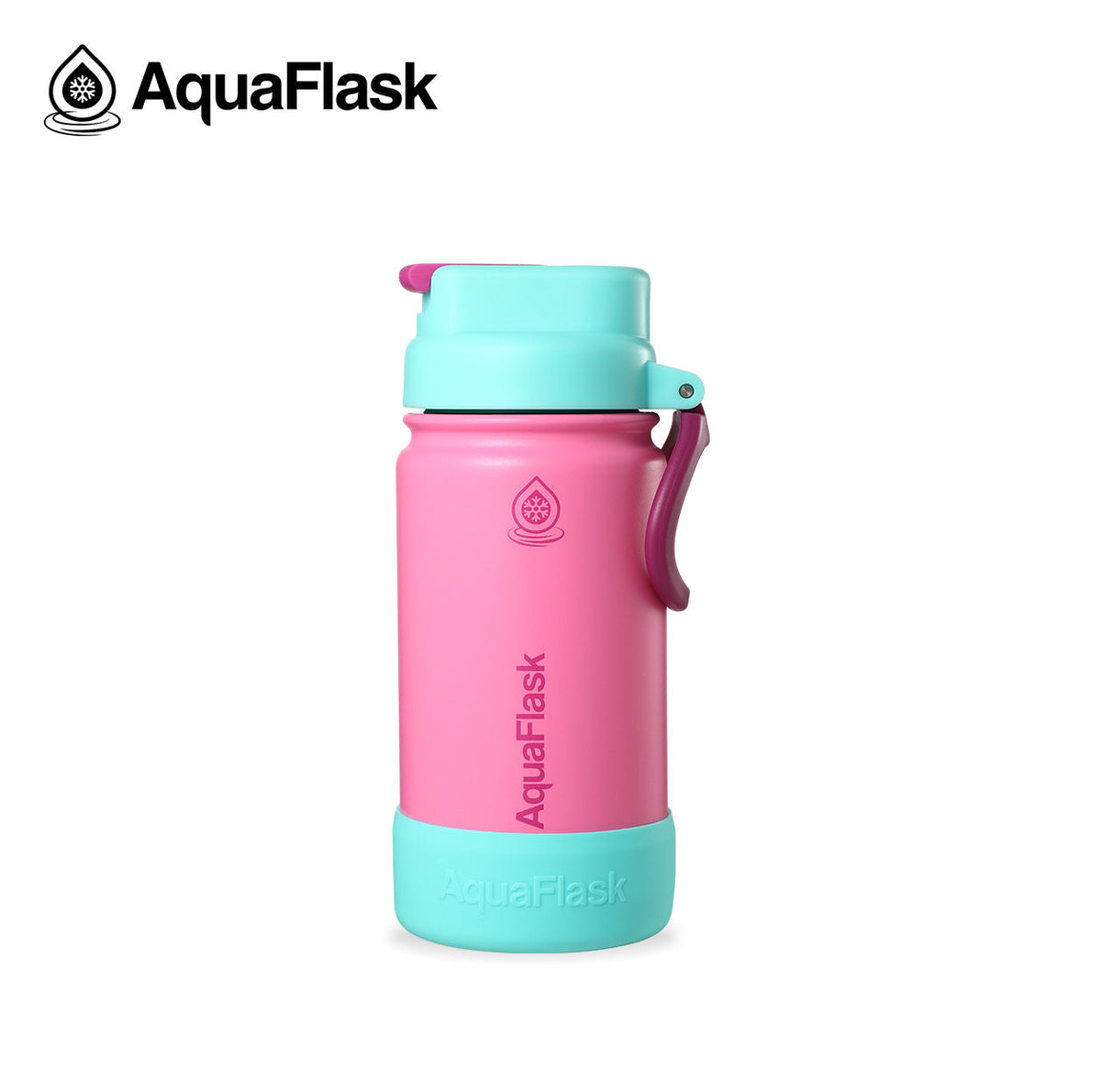 AquaFlask Kids FlipSip 14oz water bottle, alternate view