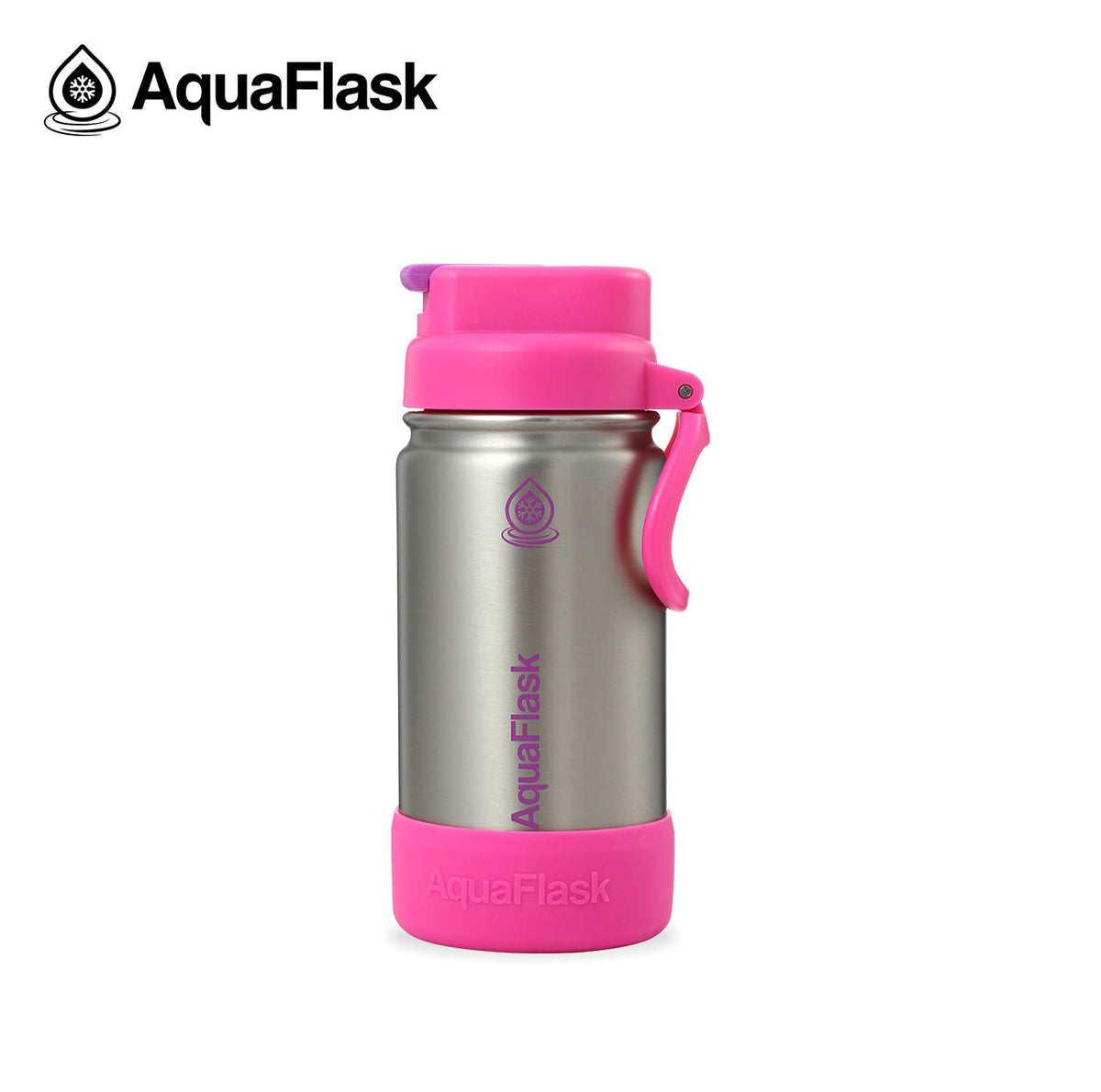 AquaFlask Kids FlipSip 14oz water bottle, alternate view