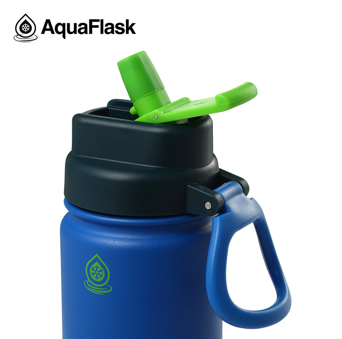 AquaFlask Kids FlipSip 14oz water bottle, alternate view