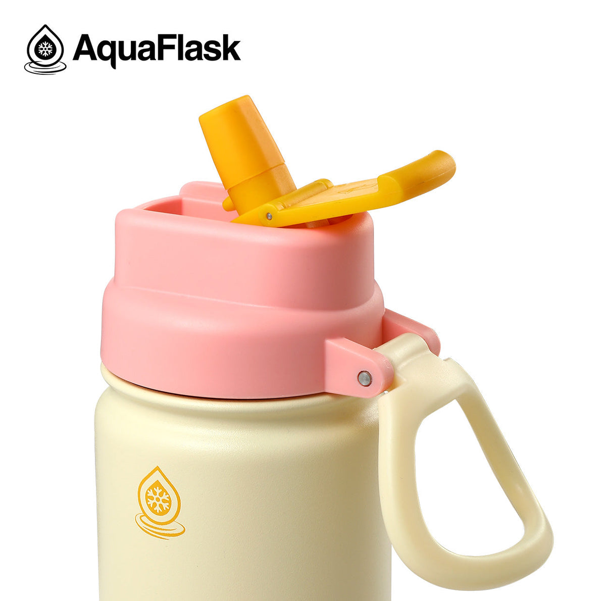 AquaFlask Kids FlipSip 14oz water bottle, alternate view