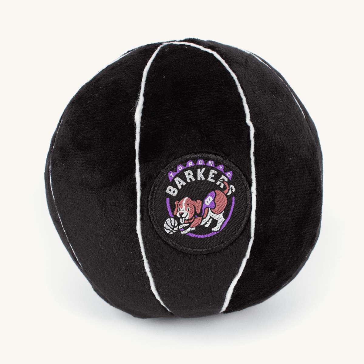 Toronto Barkers basketball plush squeaky dog toy