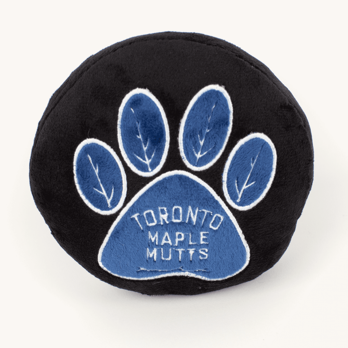 Toronto Maple Mutts plush squeaky dog toy