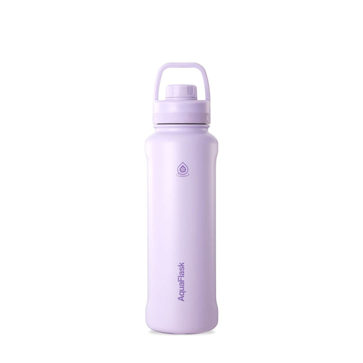 AquaFlask 40oz stainless steel water bottle with sports lid in Periwinkle