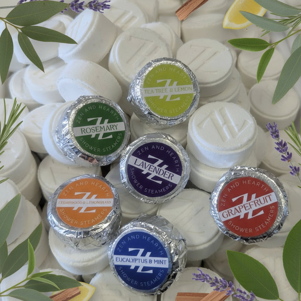 Zen & Hearth shower steamers, six-pack