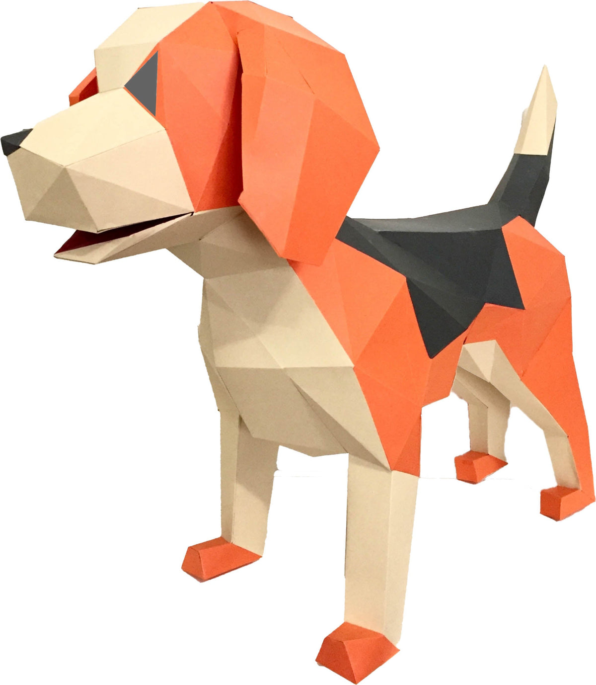 Sofs DIY 3D paper beagle model kit