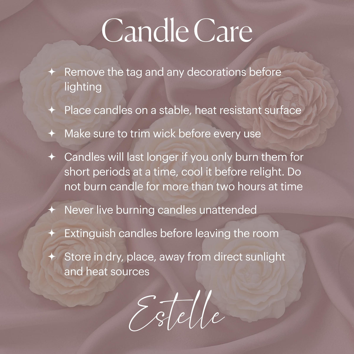 Estelle Studio small pumpkin-shaped soy wax candle, alternate view