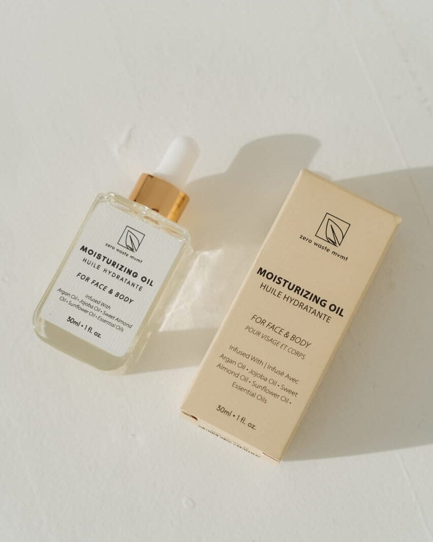 Zero Waste MVMT moisturizing body oil, alternate view
