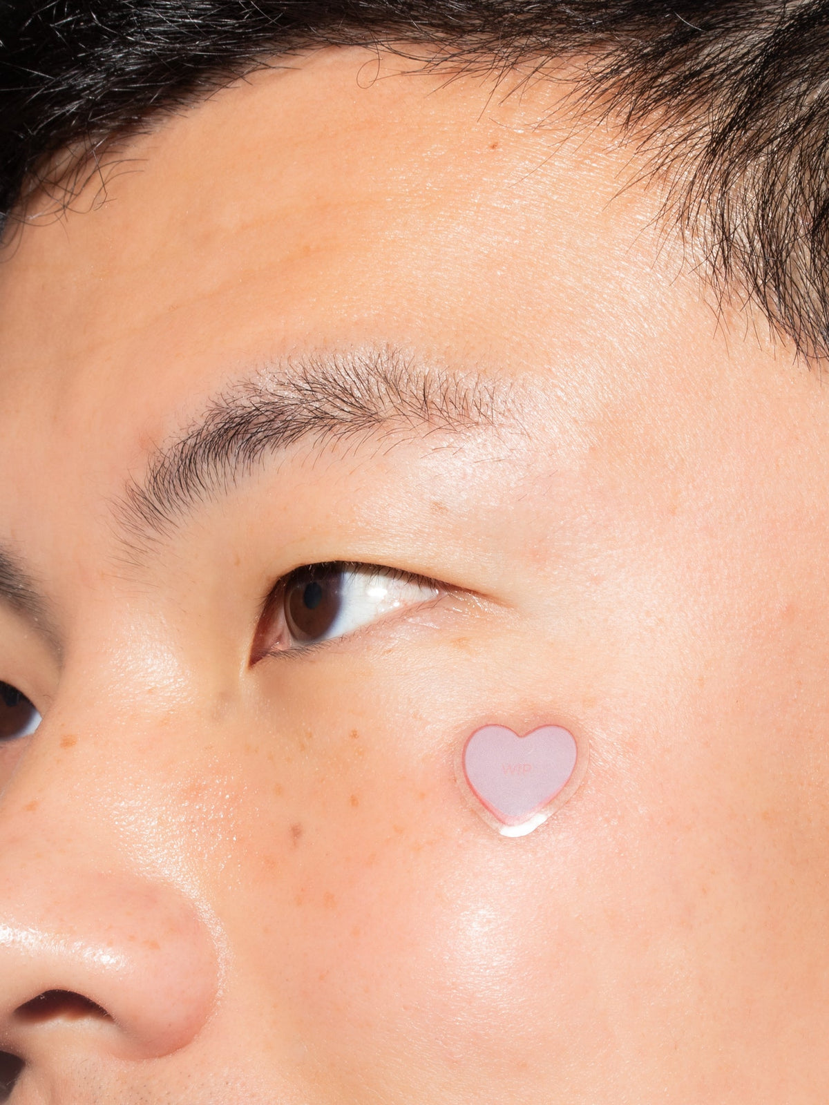 Skincare for Weirdos healing heart pimple patches, 16 pack, alternate view