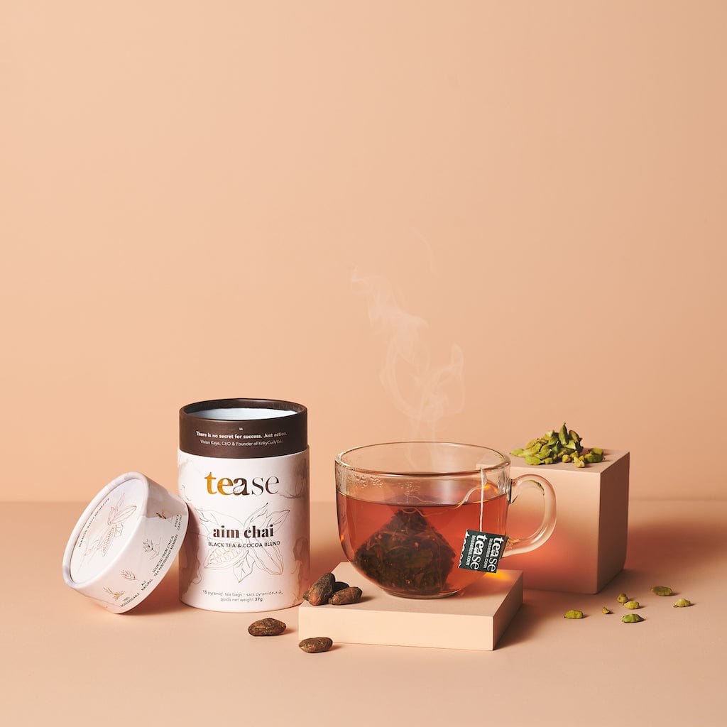 Tease Aim Chai wellness tea, alternate view