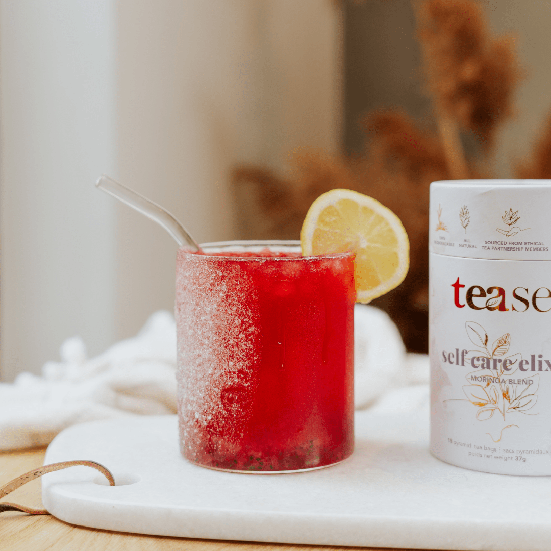 Tease Self Care Elixir wellness tea, alternate view