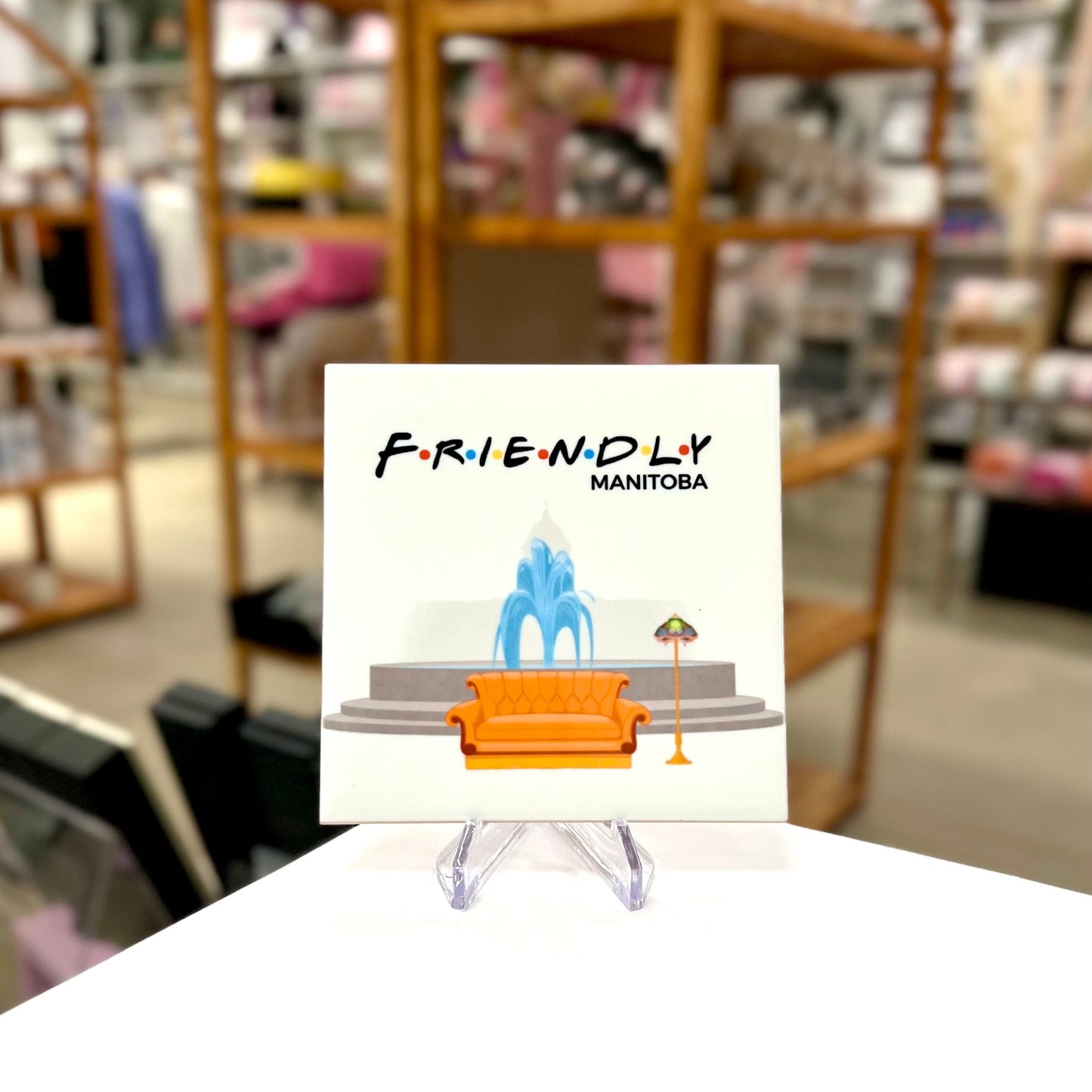 Friends Cartoon Graphic Coaster