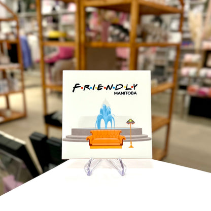 Friends Cartoon Graphic Coaster