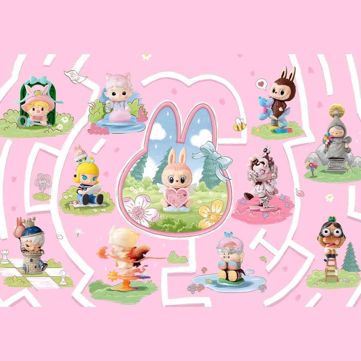 Finding MOKOKO Series Figures
