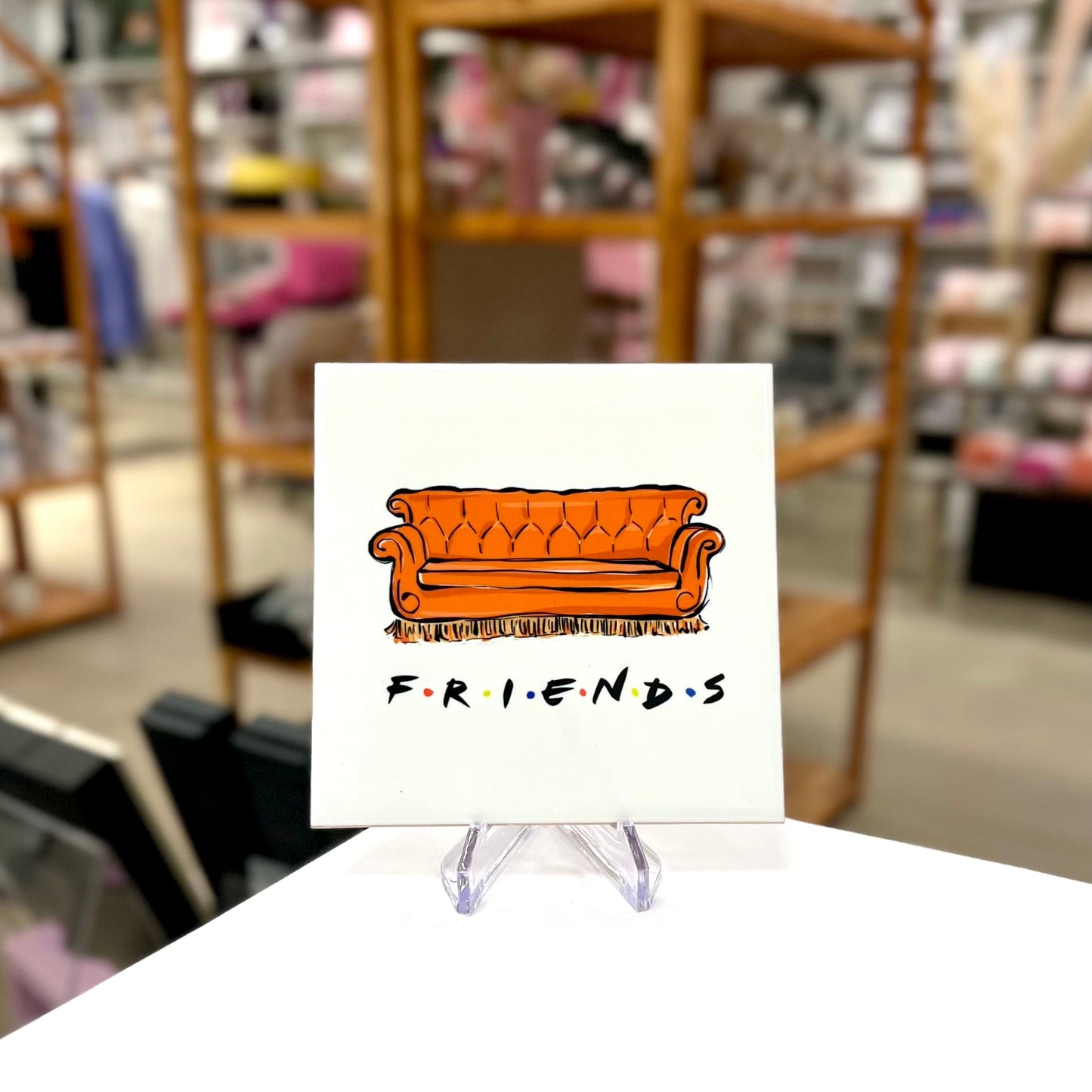 Friends Cartoon Graphic Coaster