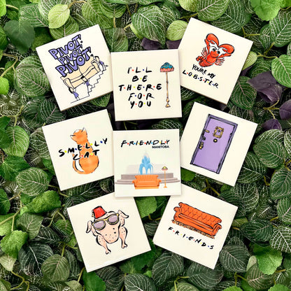 Friends Cartoon Graphic Coaster