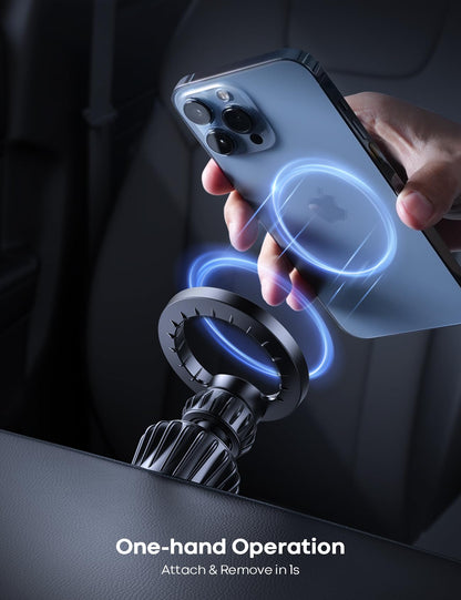 Lamicall MagSafe magnetic car vent phone mount, alternate view