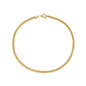 ALICE Gold: Chunky Link Chain Necklace with Ring Fastener Pendant