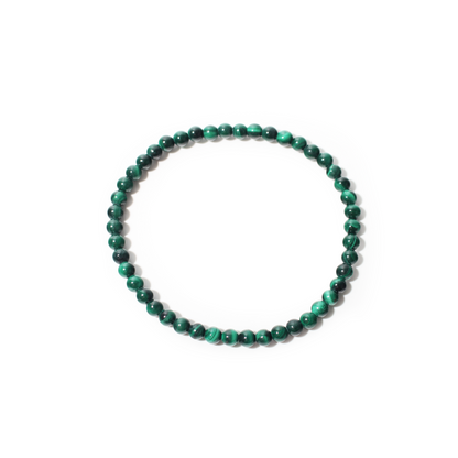 Malachite Bead Bracelet