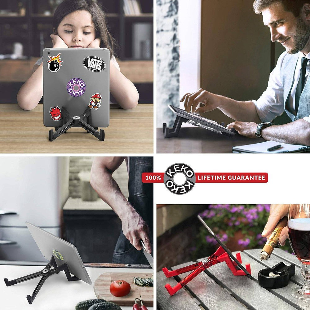 KEKO Support à Tablette Universel - Noir