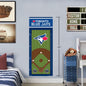 Toronto Blue Jays Repositional Vinyl Growth Chart