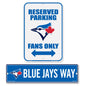 Toronto Blue Jays Signs - 2 Pack Parking & Street Set