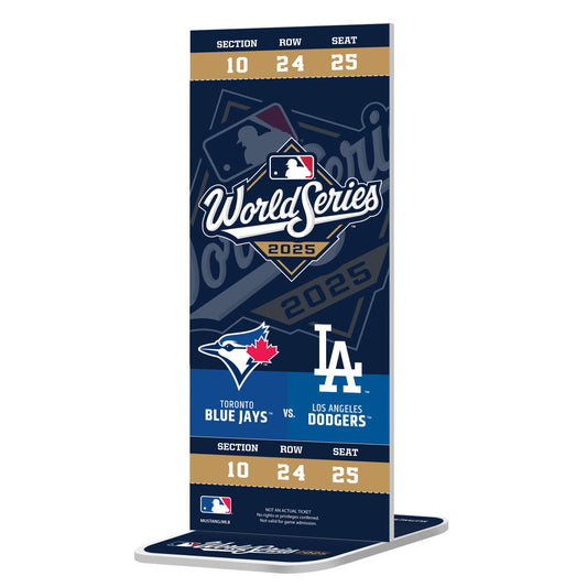 MLB World Series 2025 Replica Ticket | Toronto Blue Jays vs LA Dodgers