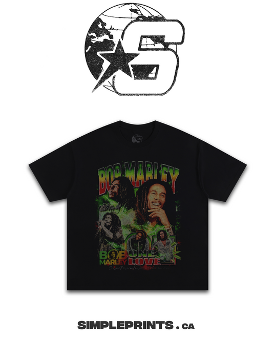 BOB MARLEY Graphic T-Shirt
