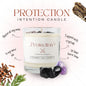 Crystal Intention Candle (Now in Clear Vessel!)