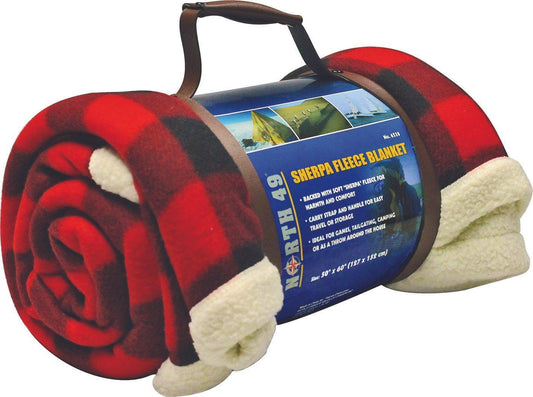 North 49 Sherpa Fleece Blanket