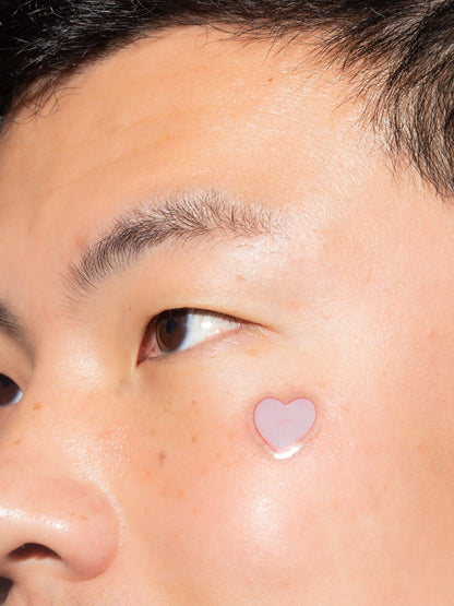32 healing heart pimple patches
